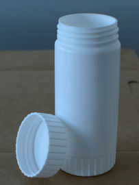 Beyaz 100ml Farmasötik Hap Şişeleri Kalın Yüksek Yoğunluklu Polietilen Malzeme