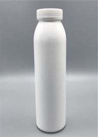 400ml HDPE Yuvarlak Plastik Şişeler, Kapaklı Beyaz Plastik Eczane Şişeleri